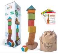 اسباب بازی چوبی برج تعادل 8قطعه -شرکت بازی سازی سپتا
